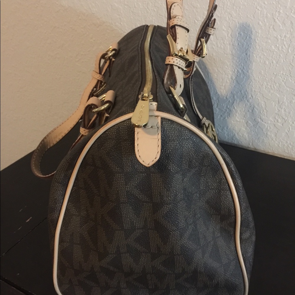 MK purse monogram brown